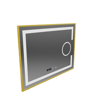 Mirror LED ορθογώνιο 50x70cm Eclat Motionglow Marcello Disputs & Termeter Luba Cosmetica Dimabil