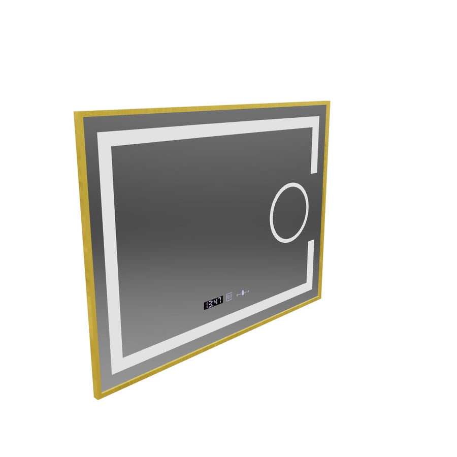 Mirror LED ορθογώνιο 50x70cm Eclat Motionglow Marcello Disputs & Termeter Luba Cosmetica Dimabil
