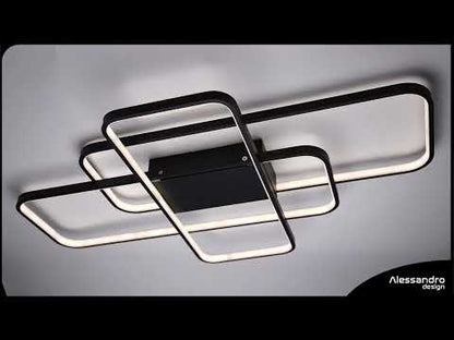 LED Lulus με αναδιαμορφωμένο άξονα 96W Dimable Black