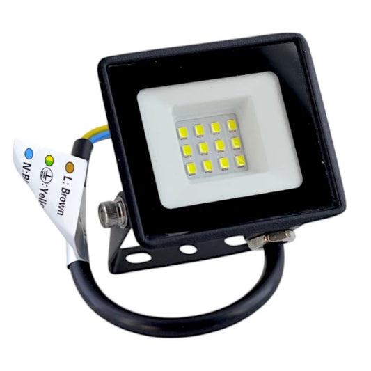 Προβολέας LED PE/DMX, IP65, 10W, Μαύρος