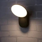 Φωτιστικό τοίχου LED εξωτερικού χώρου 10W, AX165, Warm Light 3000K, Μαύρο