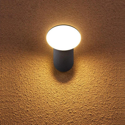 Φωτιστικό τοίχου LED εξωτερικού χώρου 10W, AX165, Warm Light 3000K, Μαύρο