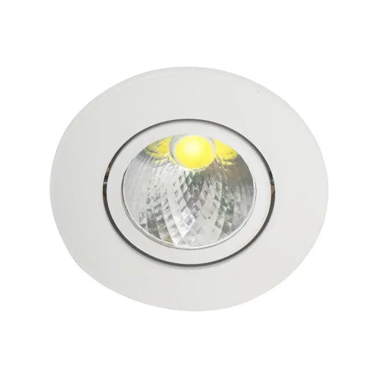 LED spot incalpable, 3w, metal, white
