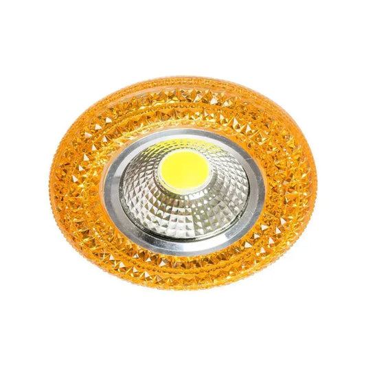 LED LED LED, 3W, γυαλί, χρυσό