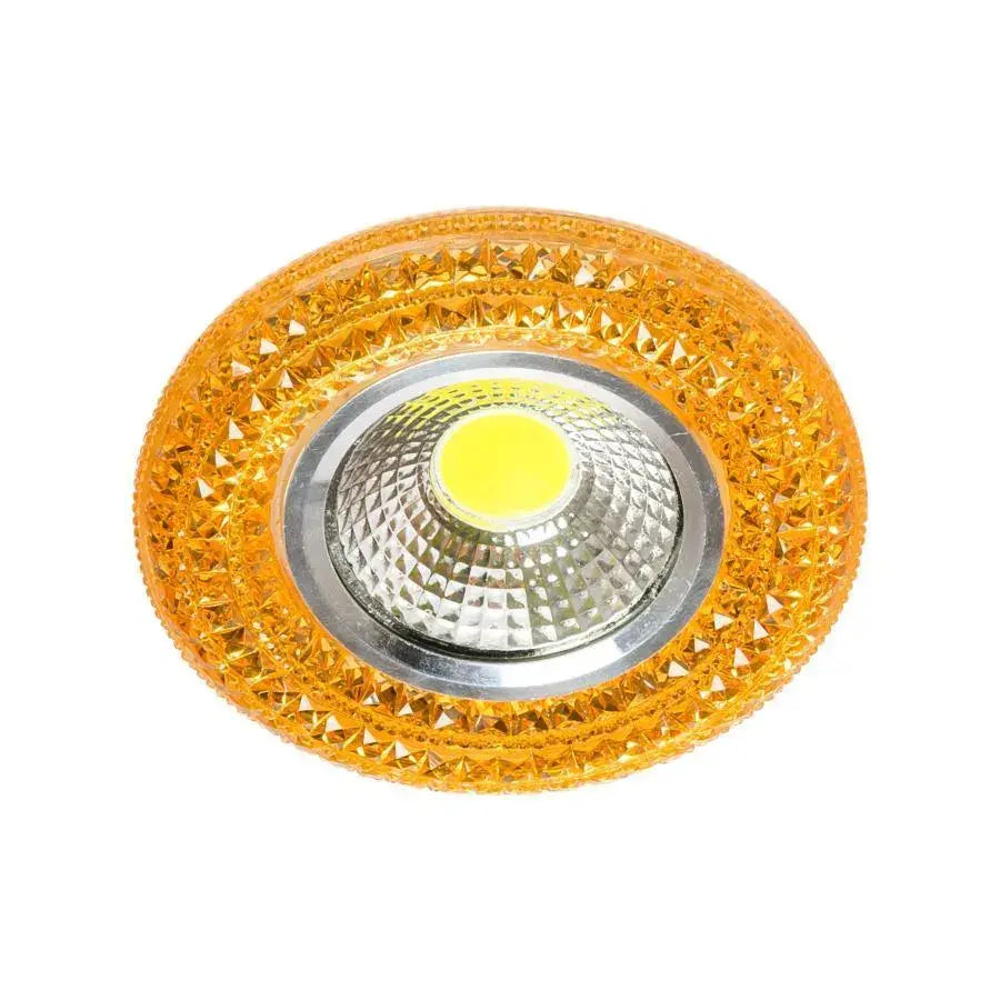 LED LED LED, 3W, γυαλί, χρυσό