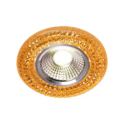 LED LED LED, 3W, γυαλί, χρυσό