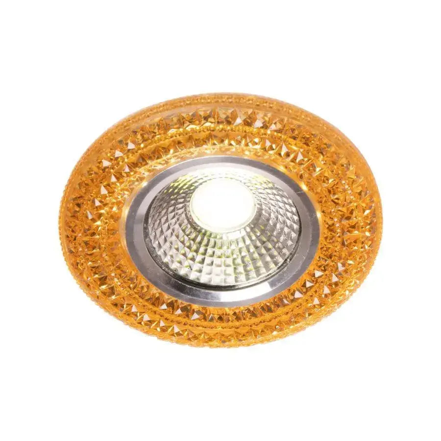 LED LED LED, 3W, γυαλί, χρυσό