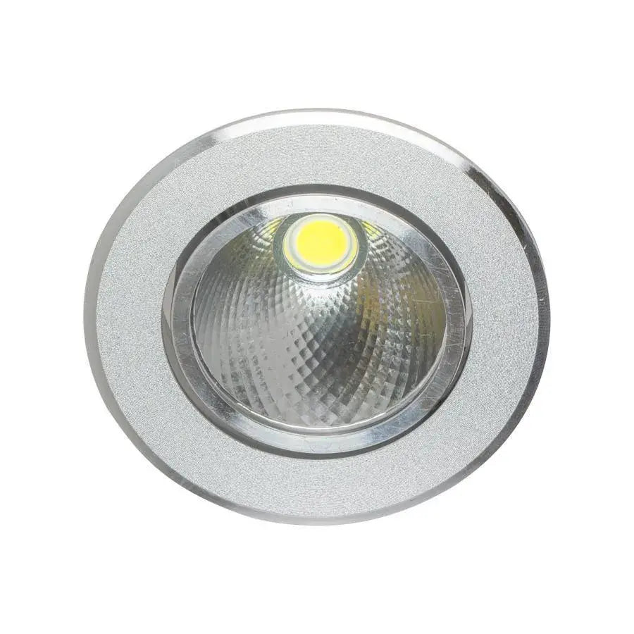 LED SPOT, 5W, Metal, Silver