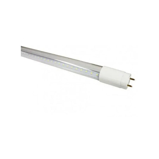 Clear LED Tube, 18W, 120 cm, 6400k, ισχύς στο ένα άκρο
