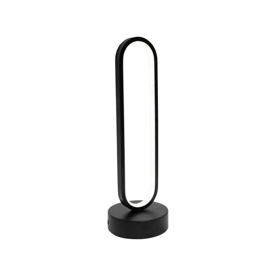 LED Creatoris Lamp, 30W, κρύο/ζεστό/ουδέτερο φως, μέταλλο και ακρυλικό, μαύρο