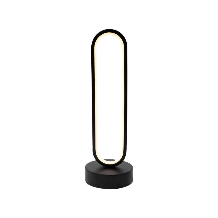 LED Creatoris Lamp, 30W, κρύο/ζεστό/ουδέτερο φως, μέταλλο και ακρυλικό, μαύρο
