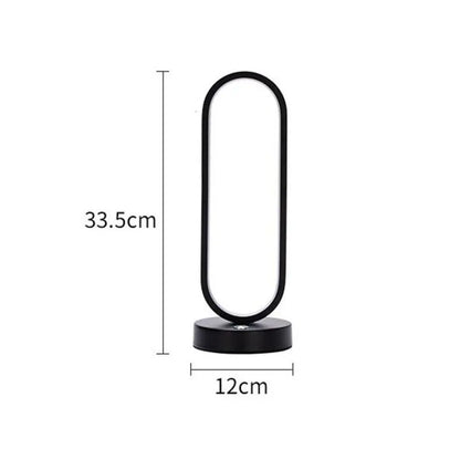 LED Creatoris Lamp, 30W, κρύο/ζεστό/ουδέτερο φως, μέταλλο και ακρυλικό, μαύρο