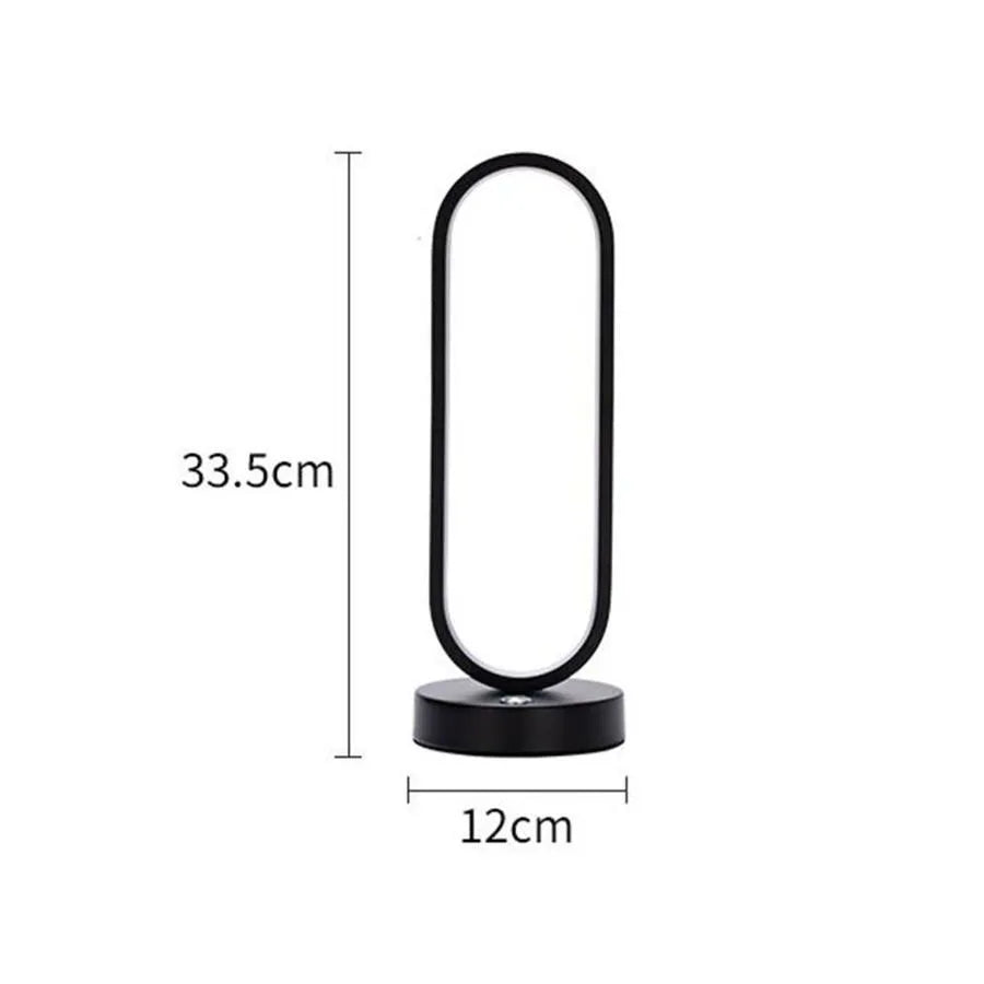 LED Creatoris Lamp, 30W, κρύο/ζεστό/ουδέτερο φως, μέταλλο και ακρυλικό, μαύρο