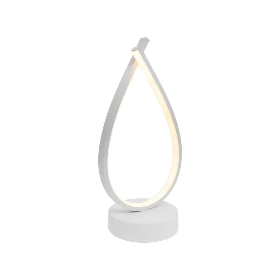 LED Genesis Lamp, 28W, κρύο/ζεστό/ουδέτερο φως, μέταλλο και ακρυλικό, λευκό