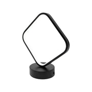 LED LED LAMP, 26W, 3000K/4000K/6000K, Metal and Acrylic, Black