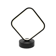 LED LED LAMP, 26W, 3000K/4000K/6000K, Metal and Acrylic, Black