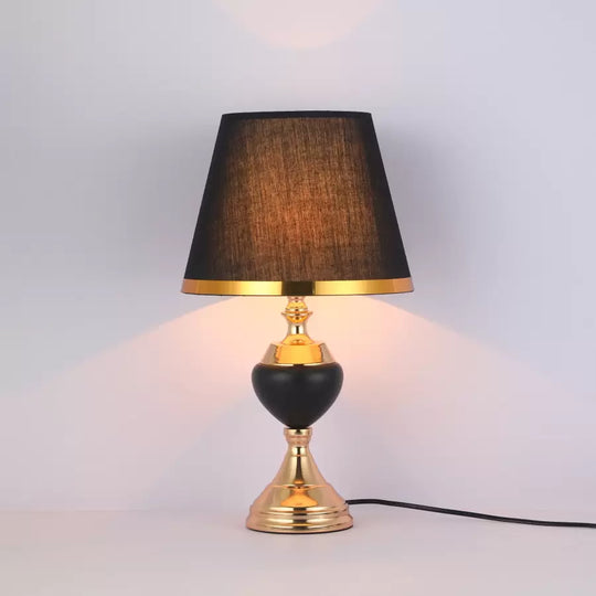 Mackenzie Lamp 1x E27 Black Gold Lamps & Lamps Προεπιλεγμένος τίτλος Alessandro Design