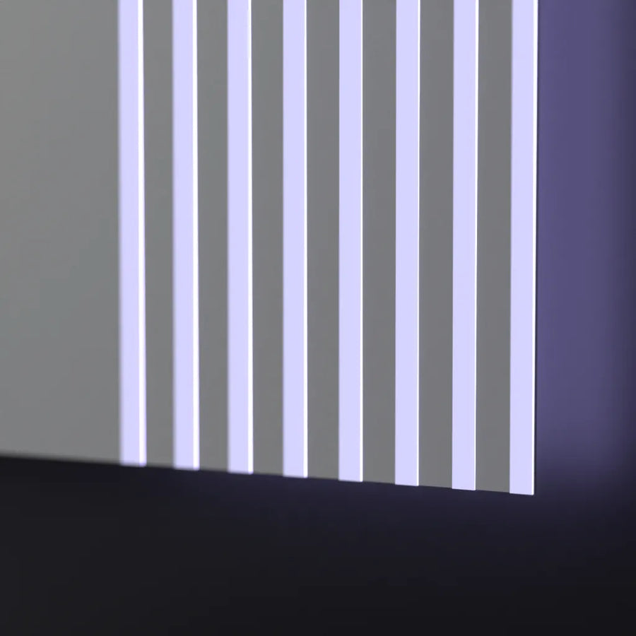 Mirror LED ορθογώνια 80x60cm Πλαίσιο Infinity Basic Touch