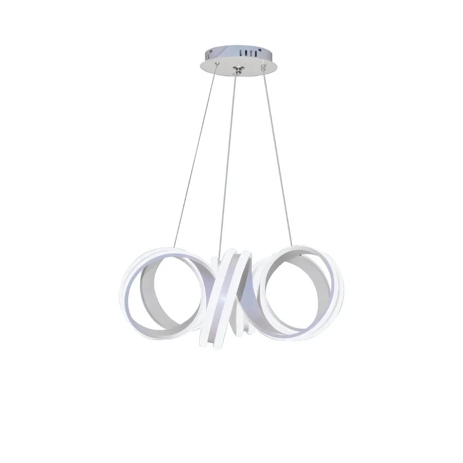 LED LUST ΑΝΤΙΜΕΤΩΠΙΣΗ με το τηλεχειριστήριο Infinity Twist, 180W, ρυθμιζόμενο ύψος, κρύο/ζεστό/ουδέτερο φως, μαργαρίτα, λευκό