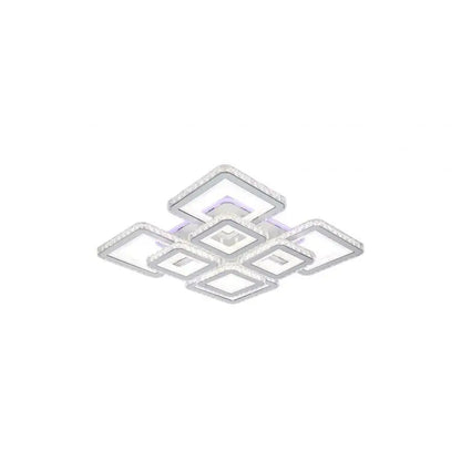 LED πολυέλαιος με τηλεχειριστήριο Leila, 362W, White, Daisy, RGB
