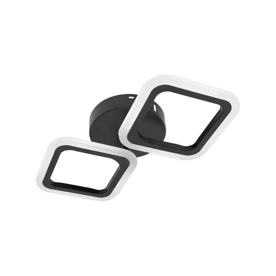 LED LED Pulsaris, 22W, Acrylic, Black, 4000K, IP.20
