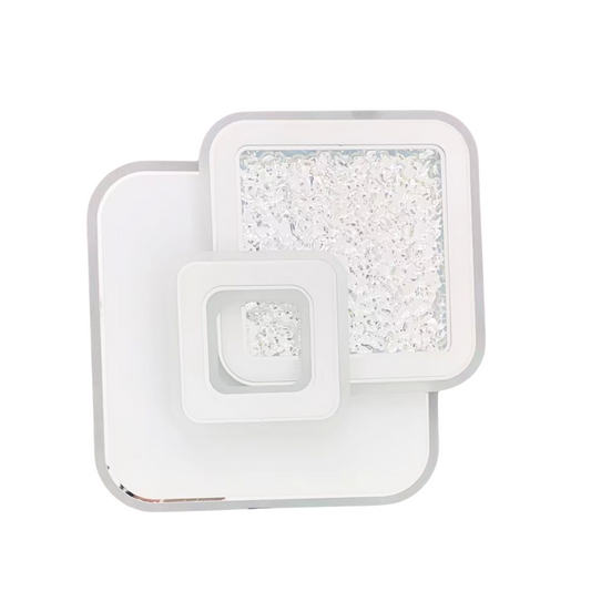 LED LED LED Kompacic Quadrant, 36W, 3 τετράγωνα, κρύο/ζεστό/ουδέτερο φως, λευκό