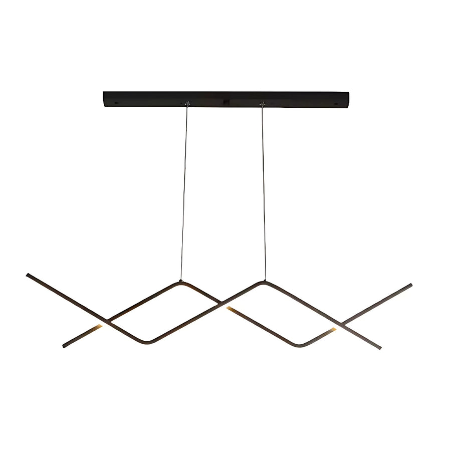LED LED Nancy, 72W, Acrylic, Black